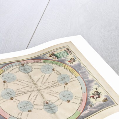 Plate 20 from Harmonia Macrocosmica by Andreas Cellarius