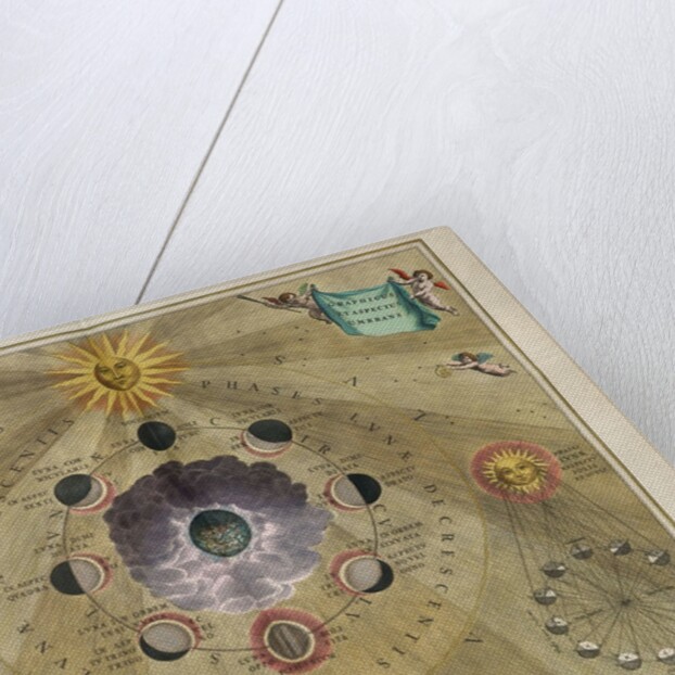 Plate 19 from Harmonia Macrocosmica by Andreas Cellarius