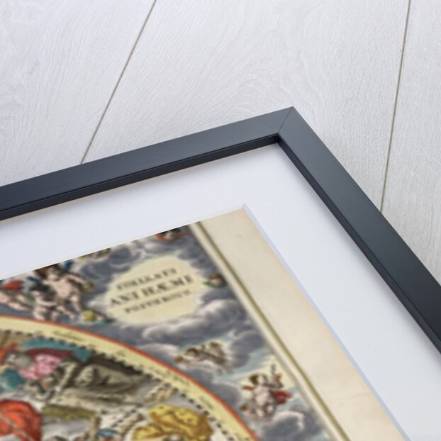 Plate 23 from Harmonia Macrocosmica by Andreas Cellarius