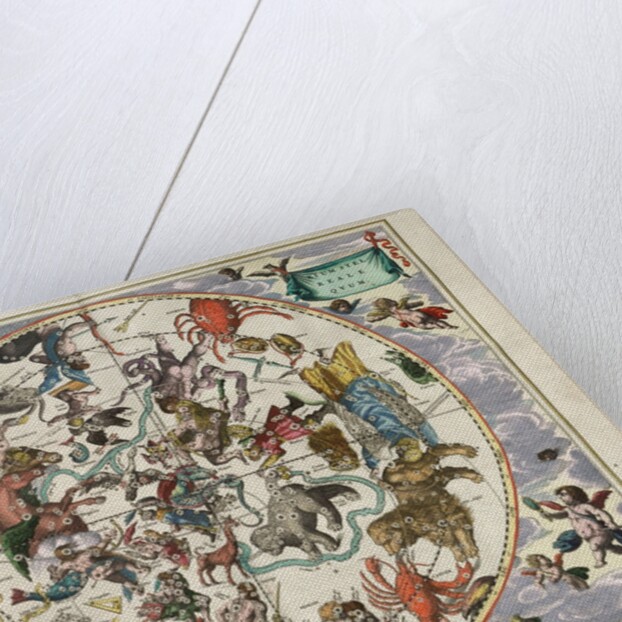 Plate 24 from Harmonia Macrocosmica by Andreas Cellarius