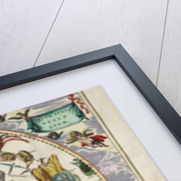 Plate 24 from Harmonia Macrocosmica by Andreas Cellarius