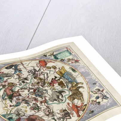 Plate 24 from Harmonia Macrocosmica by Andreas Cellarius