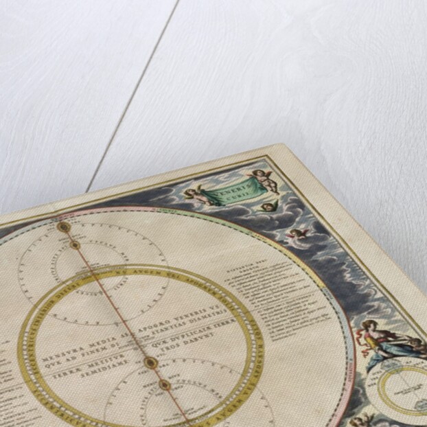 Plate 21 from Harmonia Macrocosmica by Andreas Cellarius