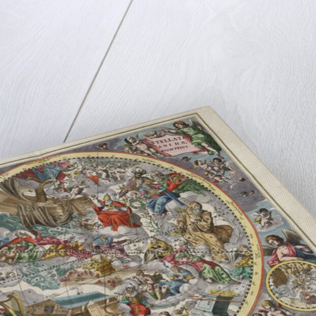 Plate 22 from Harmonia Macrocosmica by Andreas Cellarius