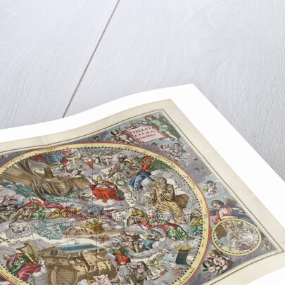 Plate 22 from Harmonia Macrocosmica by Andreas Cellarius