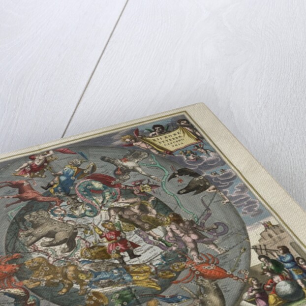 Plate 25 from Harmonia Macrocosmica by Andreas Cellarius