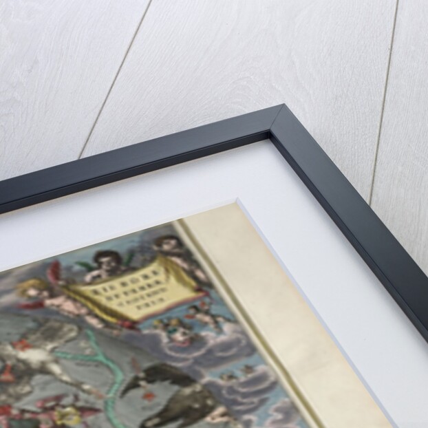 Plate 25 from Harmonia Macrocosmica by Andreas Cellarius