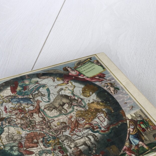 Plate 26 from Harmonia Macrocosmica by Andreas Cellarius