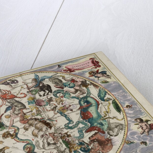 Plate 27 from Harmonia Macrocosmica by Andreas Cellarius