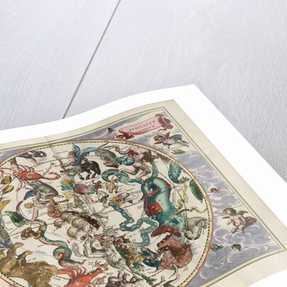 Plate 27 from Harmonia Macrocosmica by Andreas Cellarius