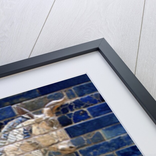 Detail of auroch on Ishtar Gate at Pergamon Museum by Anonymous