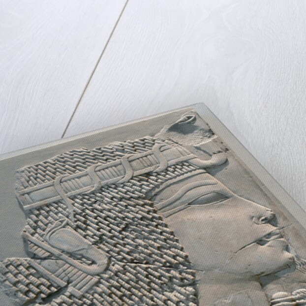 Egyptian relief of King Amenhotep III by Anonymous