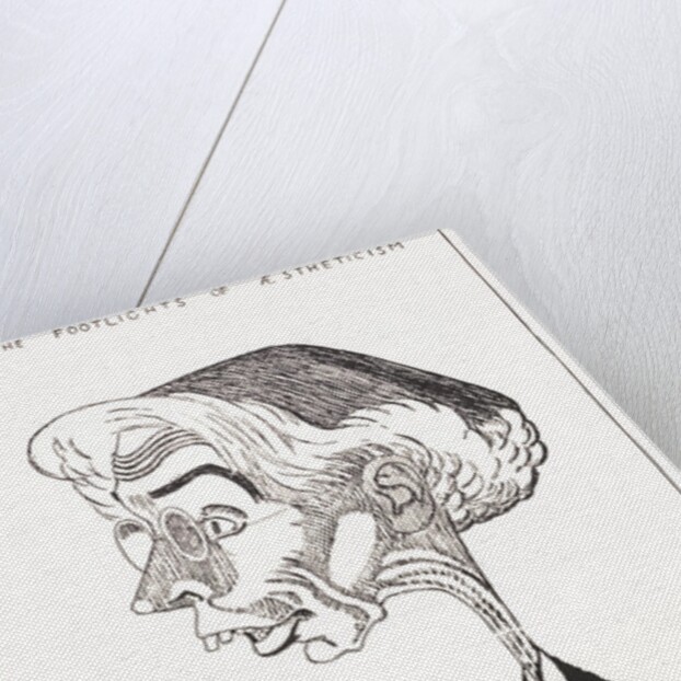 Caricature of Art Critic Roger Fry by Anonymous