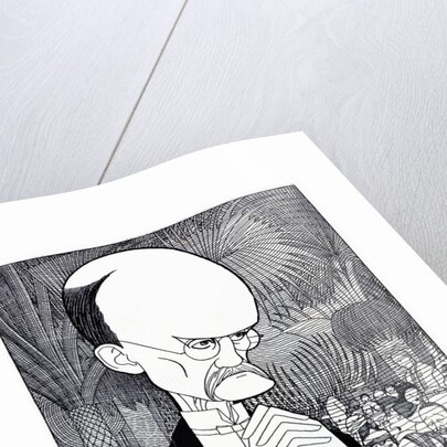 Caricature of Professor Gilbert Murray and the League of Nations by Anonymous