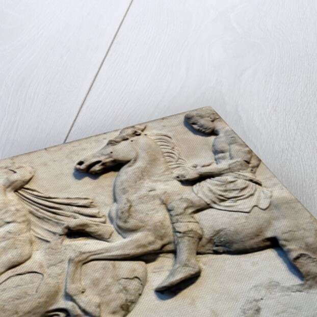 Cavalcade from the west frieze of the Parthenon by Anonymous