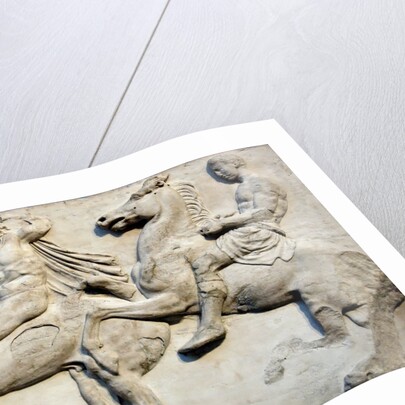 Cavalcade from the west frieze of the Parthenon by Anonymous