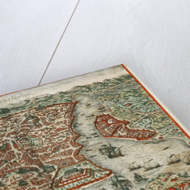 Map of Byzantium and Constantinople by Anonymous