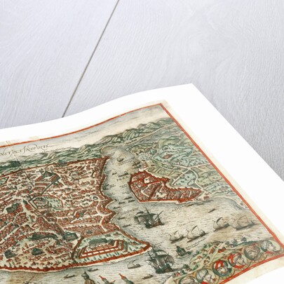 Map of Byzantium and Constantinople by Anonymous