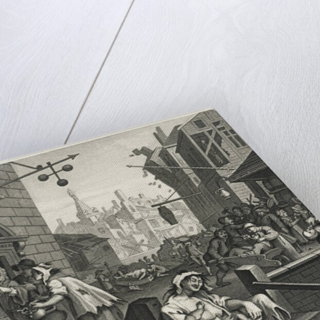 Gin Lane by William Hogarth