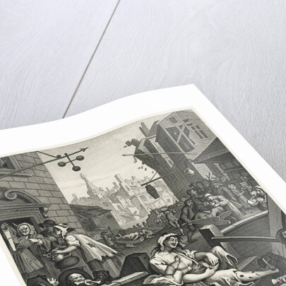 Gin Lane by William Hogarth