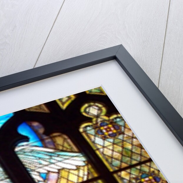 Angel of the Resurrection stained glass window by Louis Comfort Tiffany