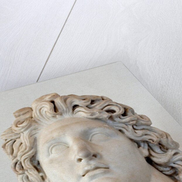 Sculpture of Alexander the Great as Helios by Anonymous