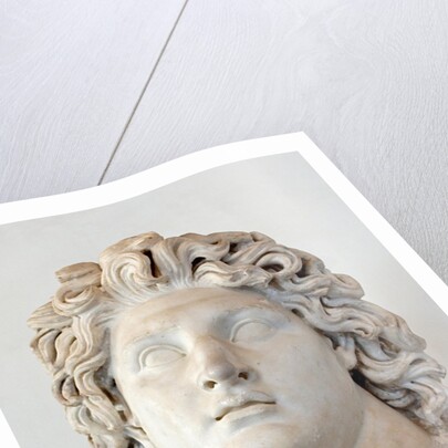 Sculpture of Alexander the Great as Helios by Anonymous
