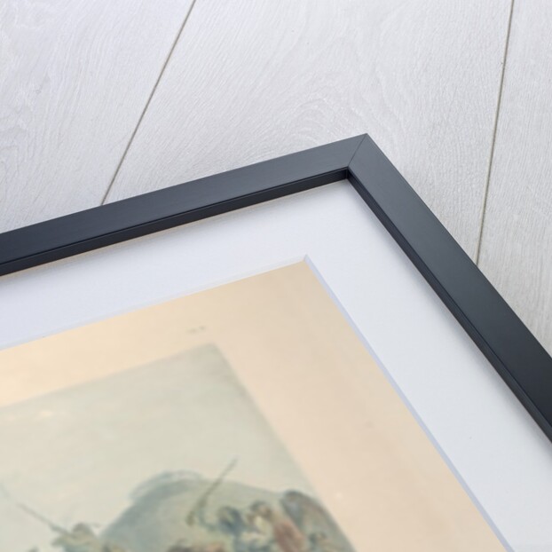 Bison dance of the Mandan Indians by Karl Bodmer