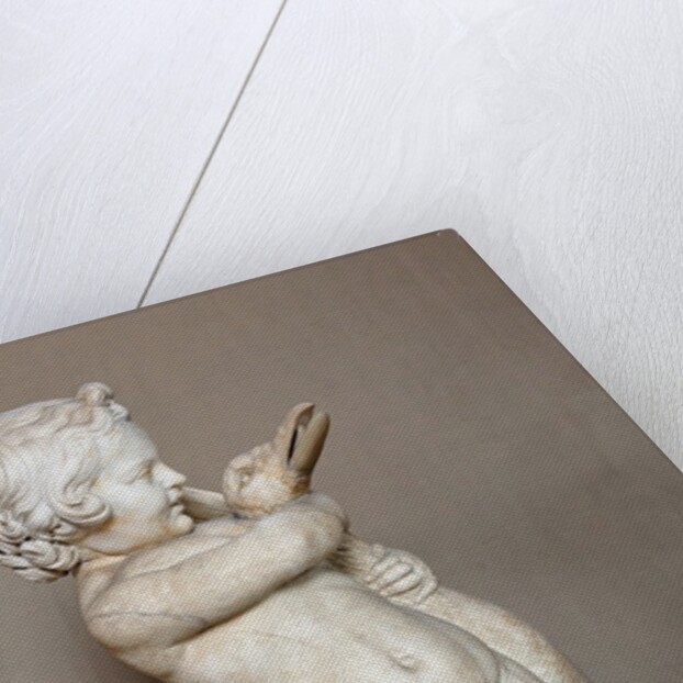Roman copy of Hellenistic statue of a boy strangling a goose by Anonymous