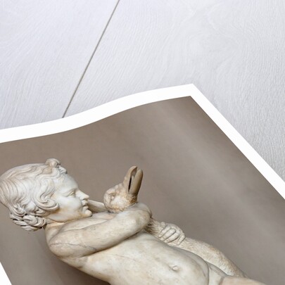 Roman copy of Hellenistic statue of a boy strangling a goose by Anonymous