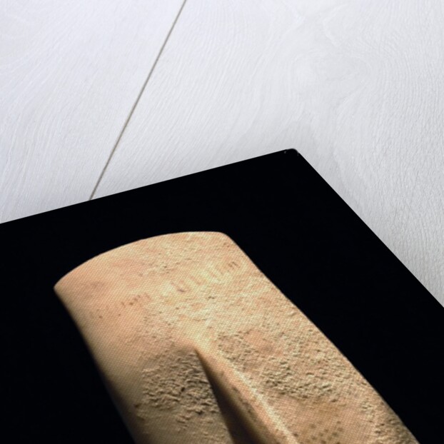 Cycladic sculpture of female head by Anonymous
