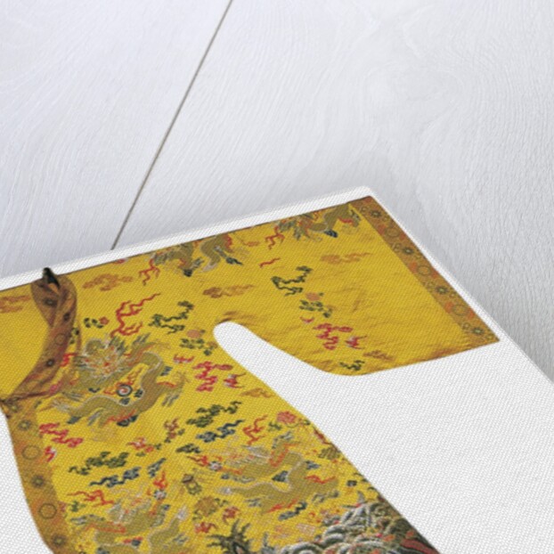 Qing Dynasty dragon robe of Ryukyu king by Anonymous