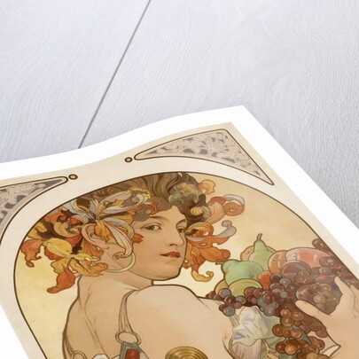 Fruit by Alphonse Mucha