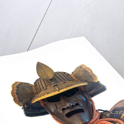 Upper section of a samurai suit of armor by Anonymous