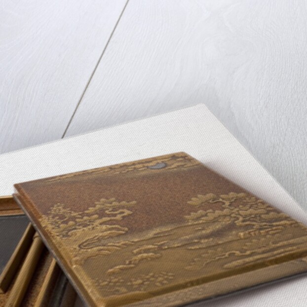 18th century Japanese lacquered writing case by Anonymous