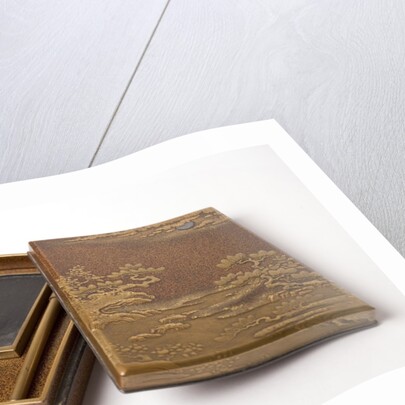 18th century Japanese lacquered writing case by Anonymous