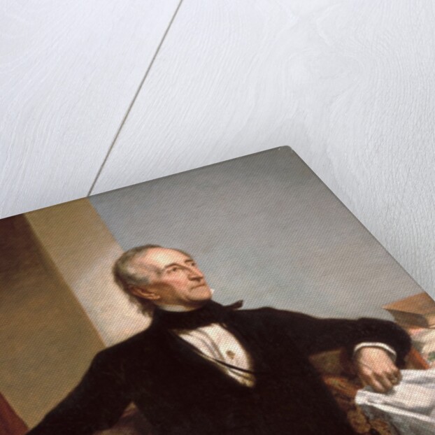 Official White House portrait of President John Tyler by George P. A. Healy