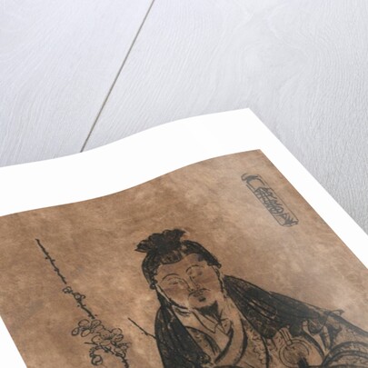 The Nobleman Sugawara Michizane who Became the God Kitano by Okumura Masanobu