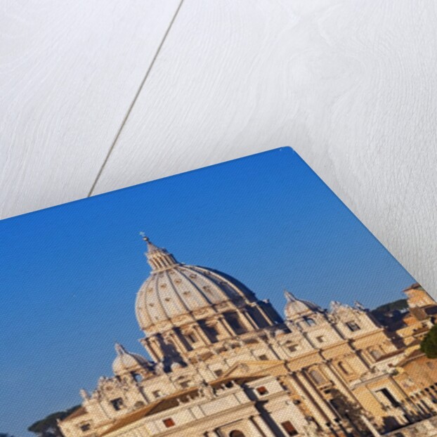 Sant'Angelo Bridge and St. Peter's Basilica by Anonymous