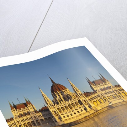 Hungarian Parliament Building in Budapest by Anonymous