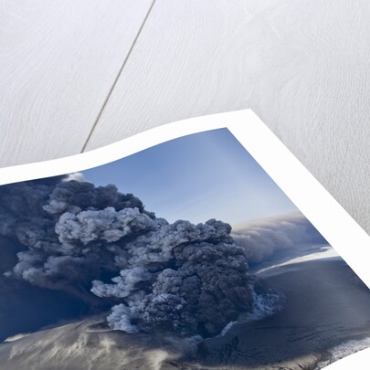 Eyjafjallajokull volcano erupting in Iceland by Anonymous