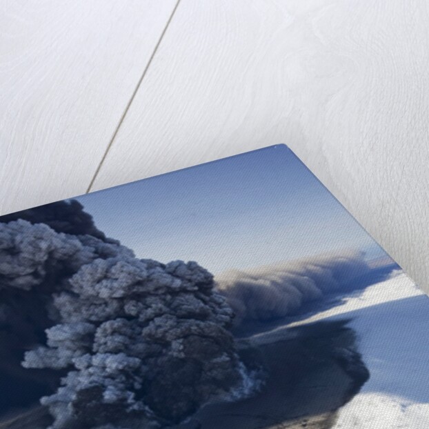 Eyjafjallajokull volcano erupting in Iceland by Anonymous