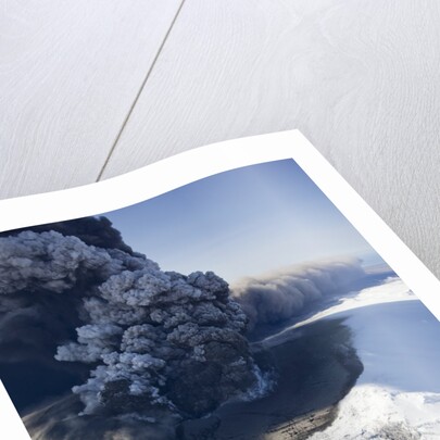 Eyjafjallajokull volcano erupting in Iceland by Anonymous