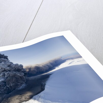 Eyjafjallajokull volcano erupting in Iceland by Anonymous