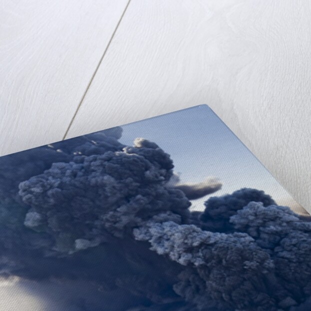 Eyjafjallajokull volcano erupting in Iceland by Anonymous