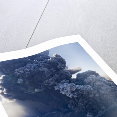 Eyjafjallajokull volcano erupting in Iceland by Anonymous