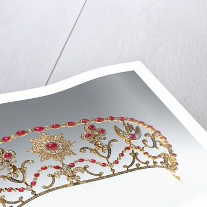 Russian tsarist diadem by Anonymous