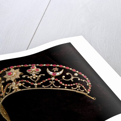 Russian tsarist diadem by Anonymous