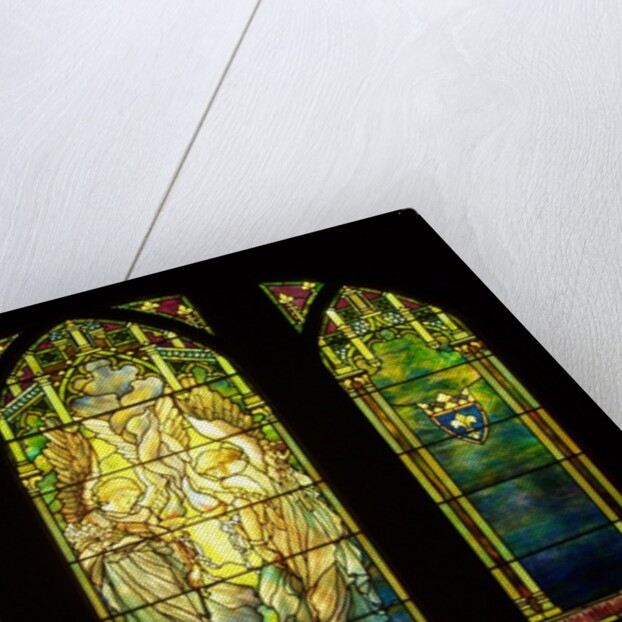 Tiffany stained glass window by Anonymous