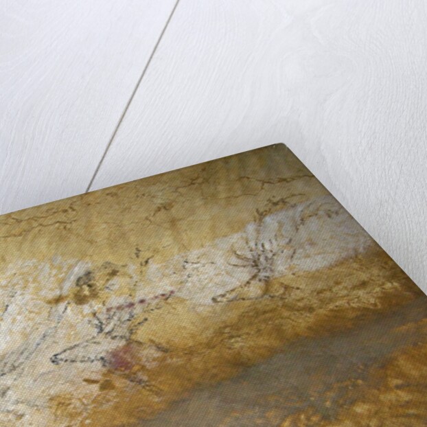 Cave painting of swimming stags at Lascaux by Anonymous